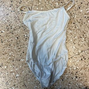 Motion wear White Leotard Petite Adult